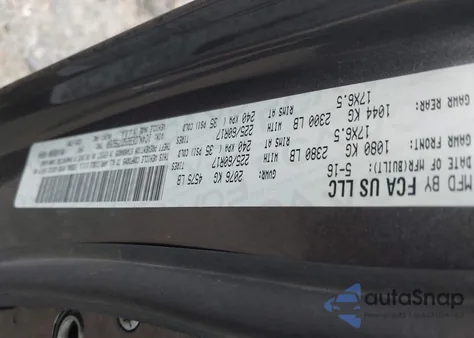 2016 Jeep Compass Latitude from USA, damaged, VIN 1C4NJDEB2GD756260